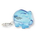 Translucent Blue Smash-It Piggy Bank Keychain